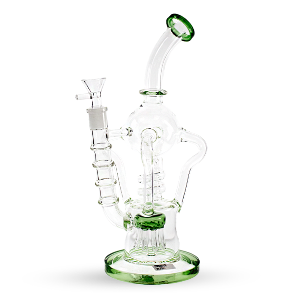 13 IN SPRINKLER PERCOLATOR RECYCLER GLASS WATER PIPE